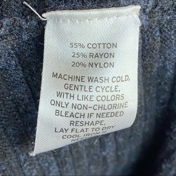 Calibrate- Men’s Navy Blue/Black Textured Pullover Sweater - Picture 4 of 7